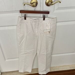 New w tags Women's White Chinos